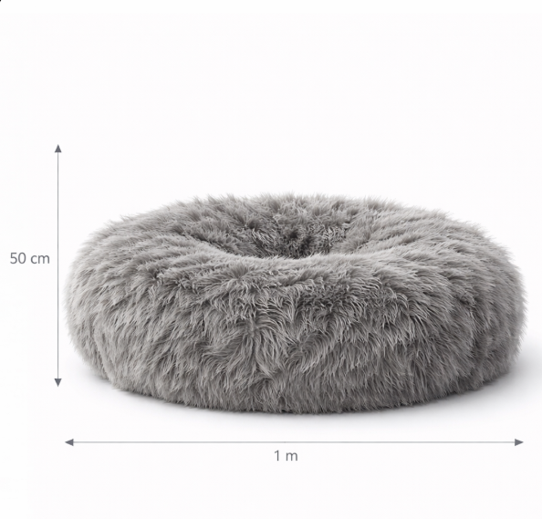 Puff Redondo De Pelo