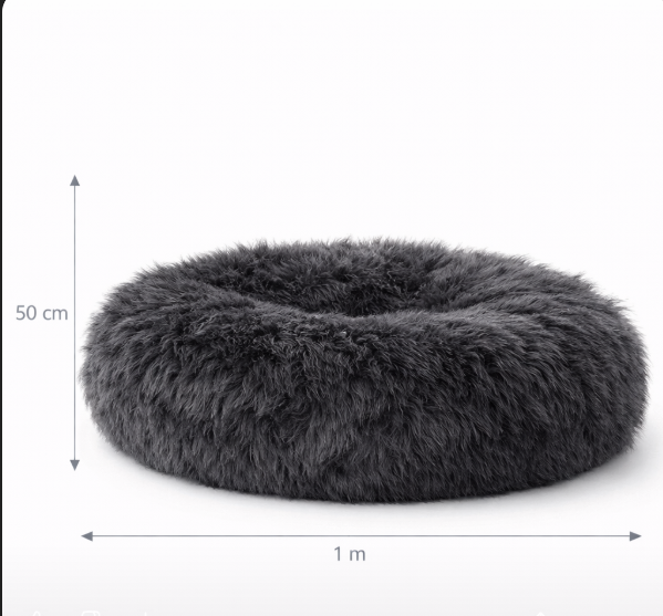 Puff Redondo De Pelo