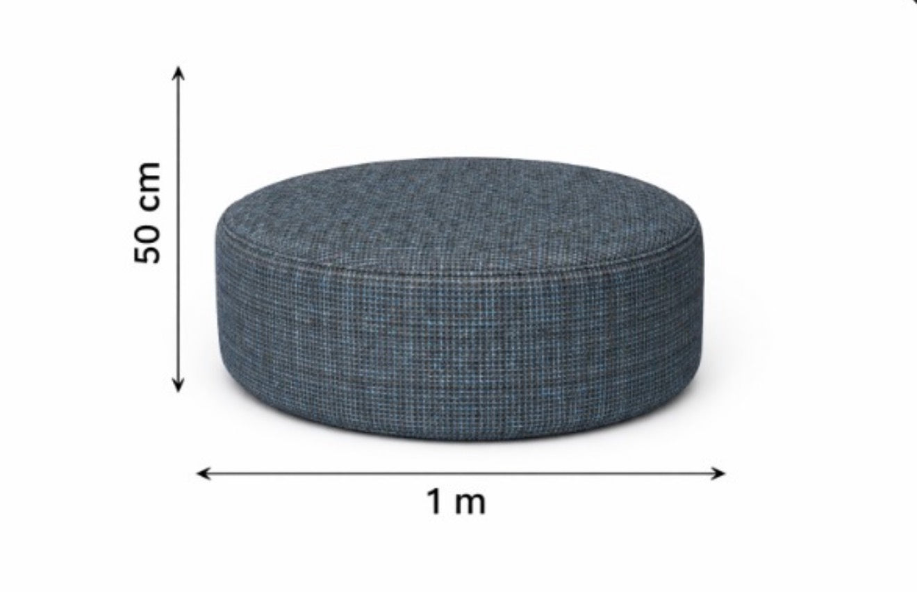 Puff vinilo de escamas