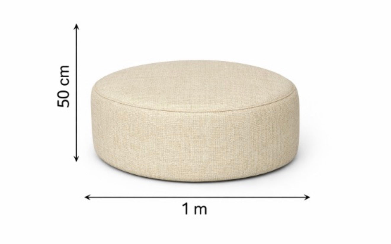 Puff vinilo de escamas